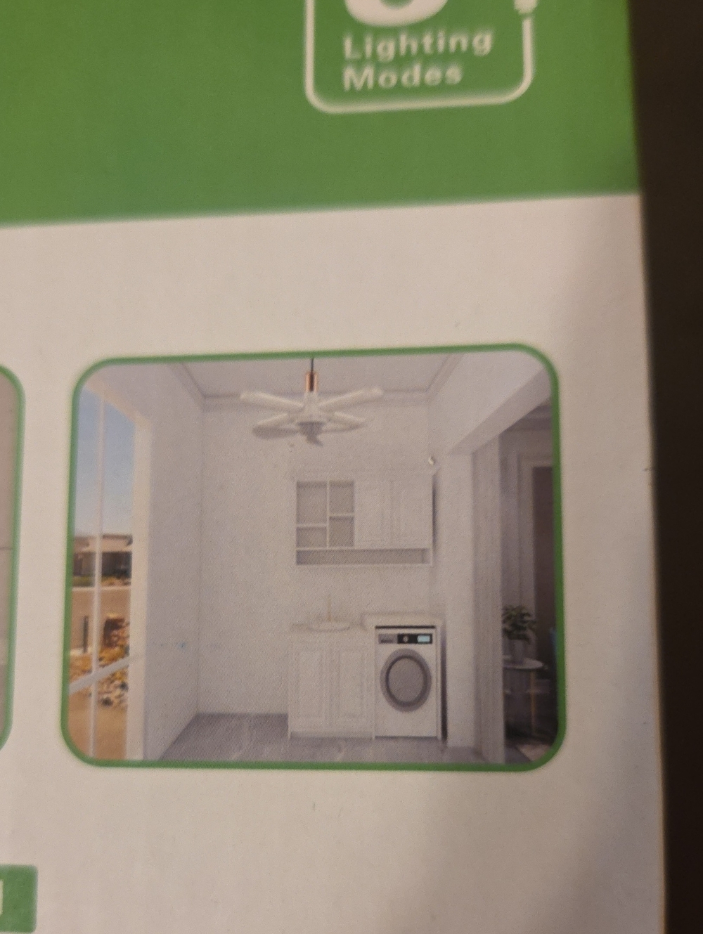 LED Folding Fan Light - Picture 6 of 8